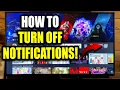 Amazon Fire TV How to Turn Off Notifications - Easy Guide