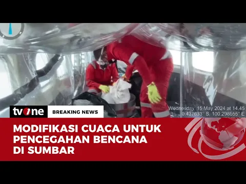 Modifikasi Cuaca di Sumbar, BMKG Tabur 15 Ton Garam