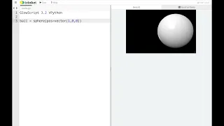 Locations in 3D VPython for Physics 1