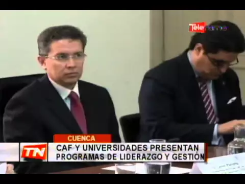 CAF y Universidades presentan programas de liderazgo y gestión