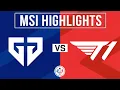 Download Lagu GEN vs T1 Highlights ALL GAMES | MSI 2025 Bracket Stage | Gen.G vs T1
