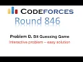 Problem D Bit Guessing Game Codeforces Round 846