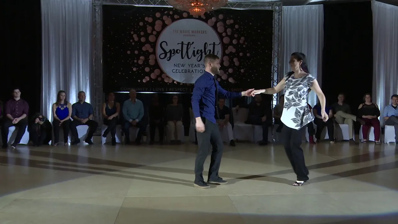 Spotlight New Years 2018 2019 Novice Jack & Jill John Erickson & Tal Shichor