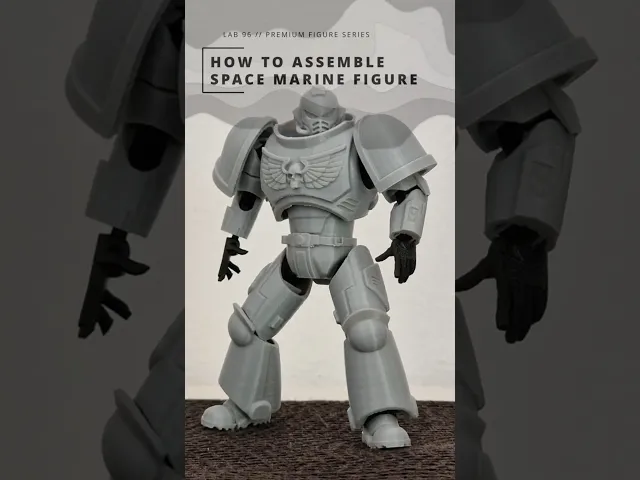 Space Marine - Poseable Action Figure video thumbnail