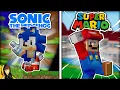 Adding Sonic Mario to MINECRAFT a DREAM COME TRUE
