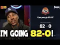 Jeff Teague 520 play VIRAL 82-0 NBA GAME live on the air