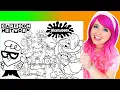 Coloring Nickelodeon 90s Coloring Pages Rugrats Ren Stimpy Dexter s Laboratory