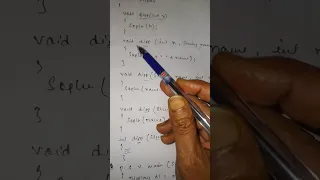 Compile time polymorphism or Method Overloading or Early Binding or Static Binding HowToDo-g7m