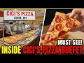 Inside Cici s Pizza Buffet in Avon Ohio