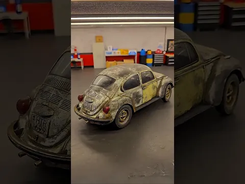 Restoration Vw Beetle #diecast #beetle