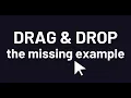 Drag and Drop in React - the missing example