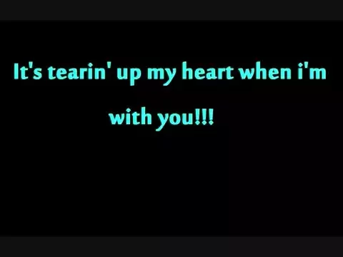 Download MP3 tearin' up my heart N sync