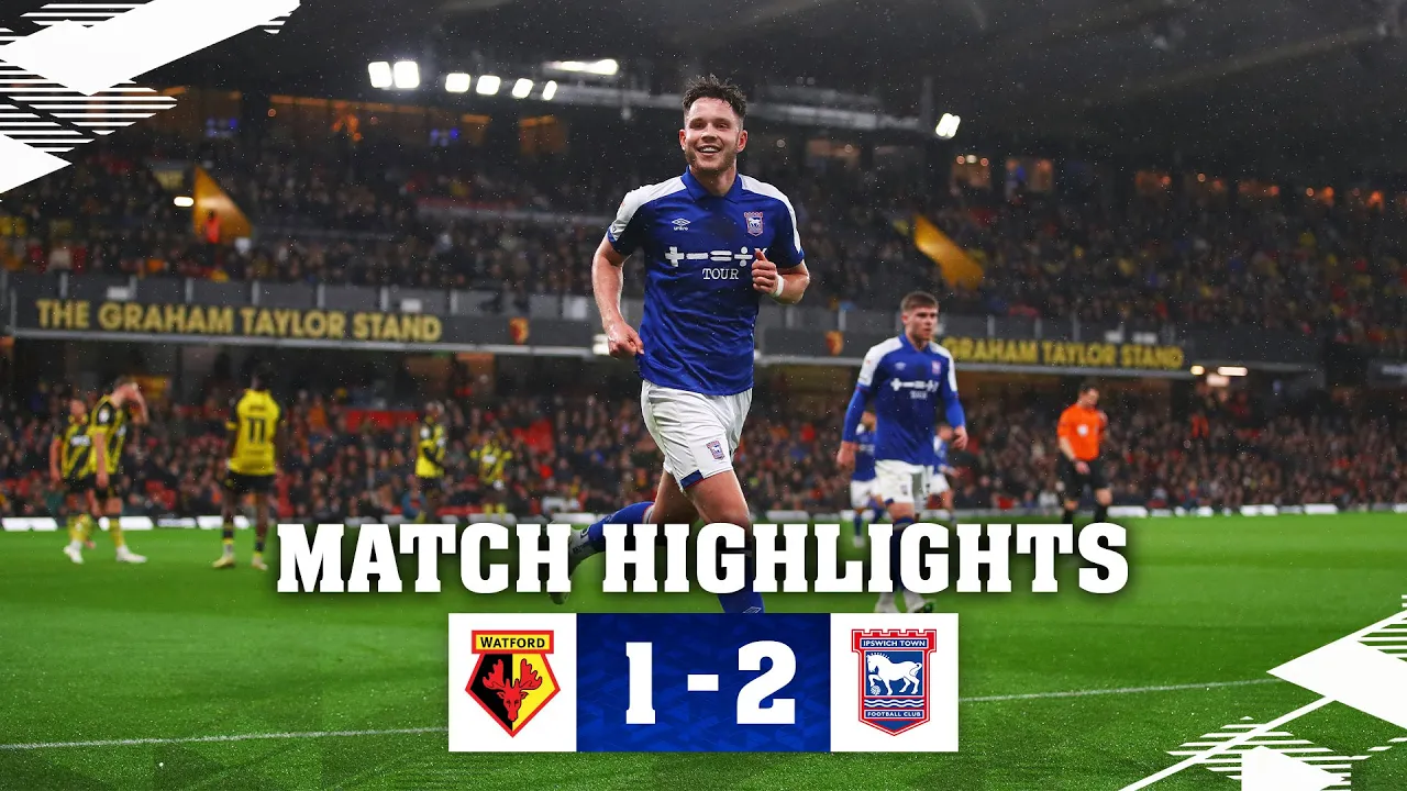 HIGHLIGHTS | WATFORD 1 TOWN 2