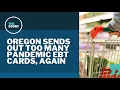 Oregon agency sent pandemic EBT cards to thousands of ineligible families again
