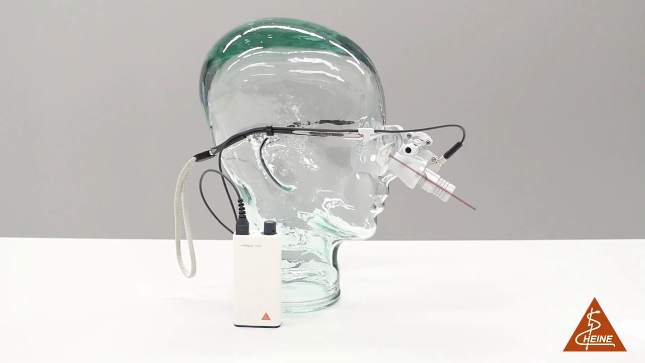HEINE Headlights — How to set up your HEINE Loupes