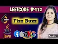 Leetcode 412 Fizz Buzz in Java Step-by-Step Solution for Coding Interviews