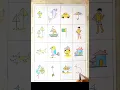 How to draw with number 4 fun with numbers