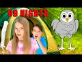 Download Lagu Surviving 99 Nights in the Forest IRL with THE OWL!