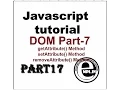 JavaScript tutorial in Hindi Part-17 DOM-7 HTML Elements