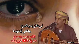 محمد مشعجل   أن كان دمع العين بيشفي الصوب   جلسه حصريآ دندنها