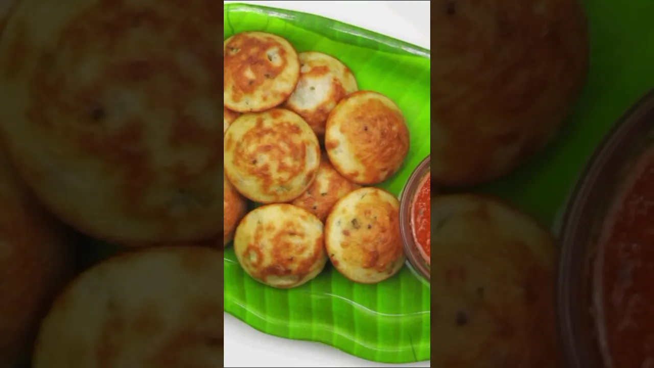 With 1 Cup Rice make a Healthy Dinner   Lunch Box Recipe   Appam Recipe #short #shorts #shortsvideo