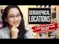 Capitalizing Geography - Capitalization Rules CSE IELTS and UPCAT Review