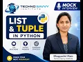 Python Mock Interview List Tuple Interview Questions Answers Bhagyashri Mam