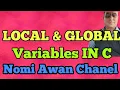 Local Variable Global Variable in C