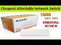 Download Lagu Tanda S108 Network Switch Unboxing \u0026 Review Cheapest Affordable Network Switch