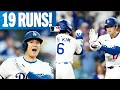 Dodgers score 19 runs on Shohei Ohtani Bobblehead Night