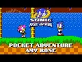 Amy Rose in Sonic Pocket Adventure Sprite Animation