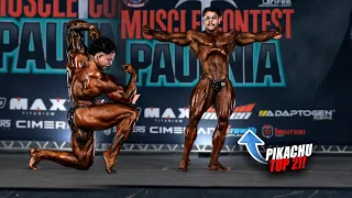 PIKACHU NO PALCO DO MUSCLE CONTEST PAULINIA - RUMO A REPUBLICA DOMINICANA !!