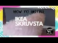 How to slipcover IKEA Skruvsta office chair - IKEA UPCYCLED