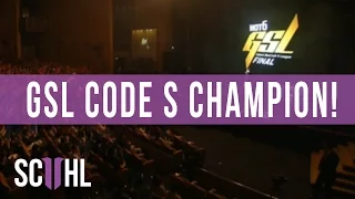 The GSL Code S 2016 Season 1 Champion