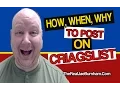 How When Where To Effectively Post On Craigslist Without Getting Flagged