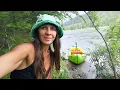 ALONE in the WILD TAIGA My First Solo Trip Ice Cold River Dip