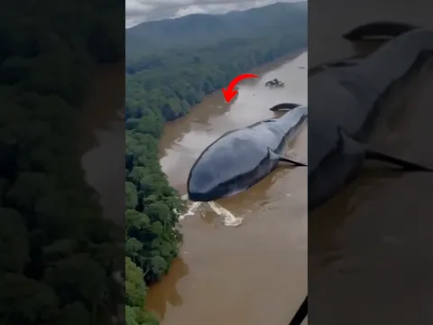 Como Essa Baleia Foi Parar na Amazônia? #curiosidades