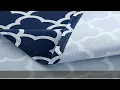 Melaluxe Wrinkle-Free Waterproof Outdoor Tablecloth with Umbrella Hole and Zipper 60