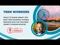 What You Should Know About the New Teen Working Papers Process and the 2023 NJ Tourism Season