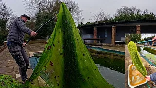 CLEANING OUT THE GRINCH’s POOL