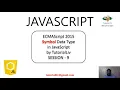 Lecture 6 9 Symbol Datatype in JavaScript JavaScript Tutorial for Beginners ECMAScript 2015 ES6