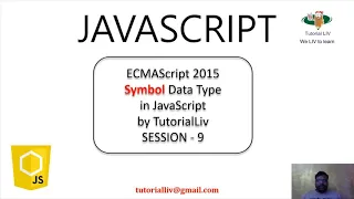 Lecture 6 9 Symbol Datatype in JavaScript JavaScript Tutorial for Beginners ECMAScript 2015 ES6