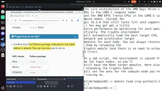 HPC Python day 2 Use packages for LUMI
