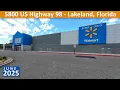 Walmart Supercenter in Lakeland Florida on US Hwy 98 - Grocery Store 1245
