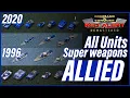 REMASTERED C C Red Alert Allied All Units Super Weapons 2020 vs 1996