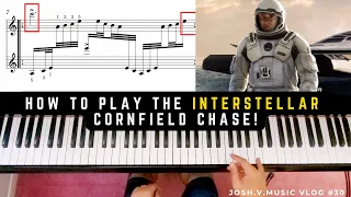 how to play the cornfield chase from interstellar vlog 30 josh v music