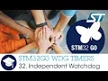STM32G0 OLT - 32 WDG TIMERS