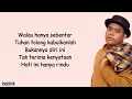 Hanya Rindu Andmesh Lirik Lagu