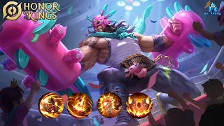 afo ascension luchador lian po skin showcase honor of kings global rvi