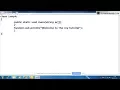 How to create a simple program in java hindi urdu